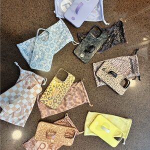 Loopy Case Assorted Phone Cases - Yellow, Gold, Black, Cream, Brown